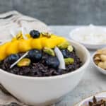 Asian-black-rice-porridge-in-a-bowl