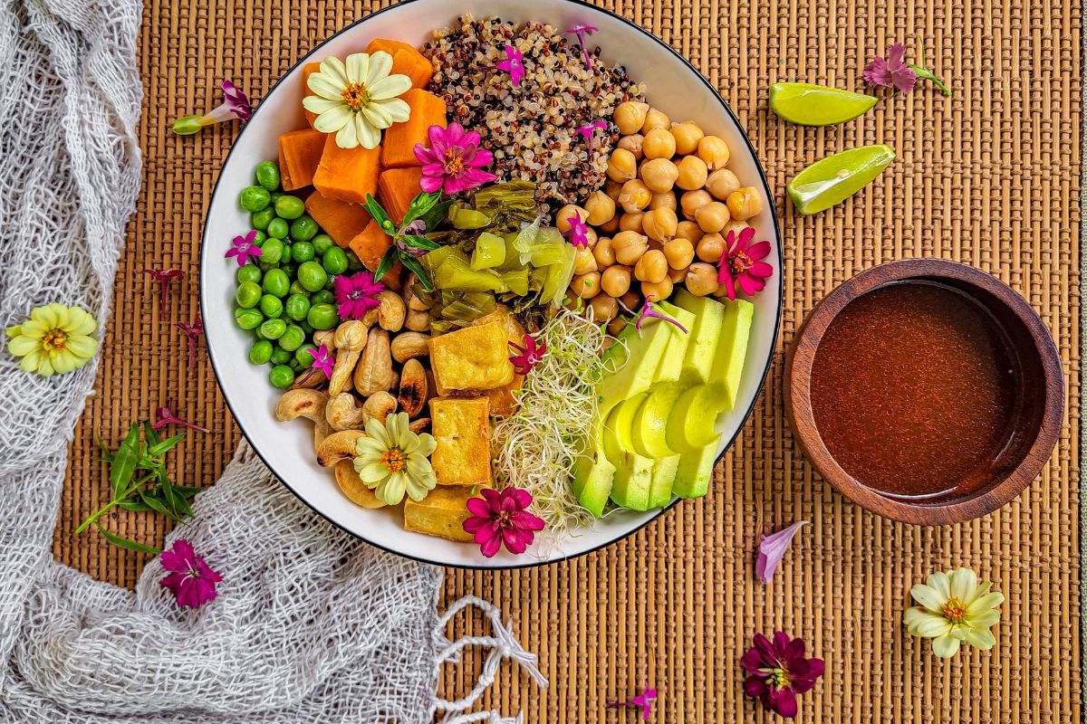serving-a-happy-buddha-bowl-with-sauce-on-the-side