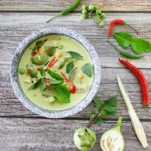 thai-vegan-green-curry-served-in-a-bowl