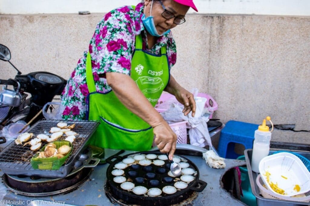 local-Thai-street-food-coconut-dumplings