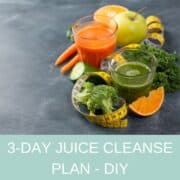 3-day juice cleanse plan - DIY