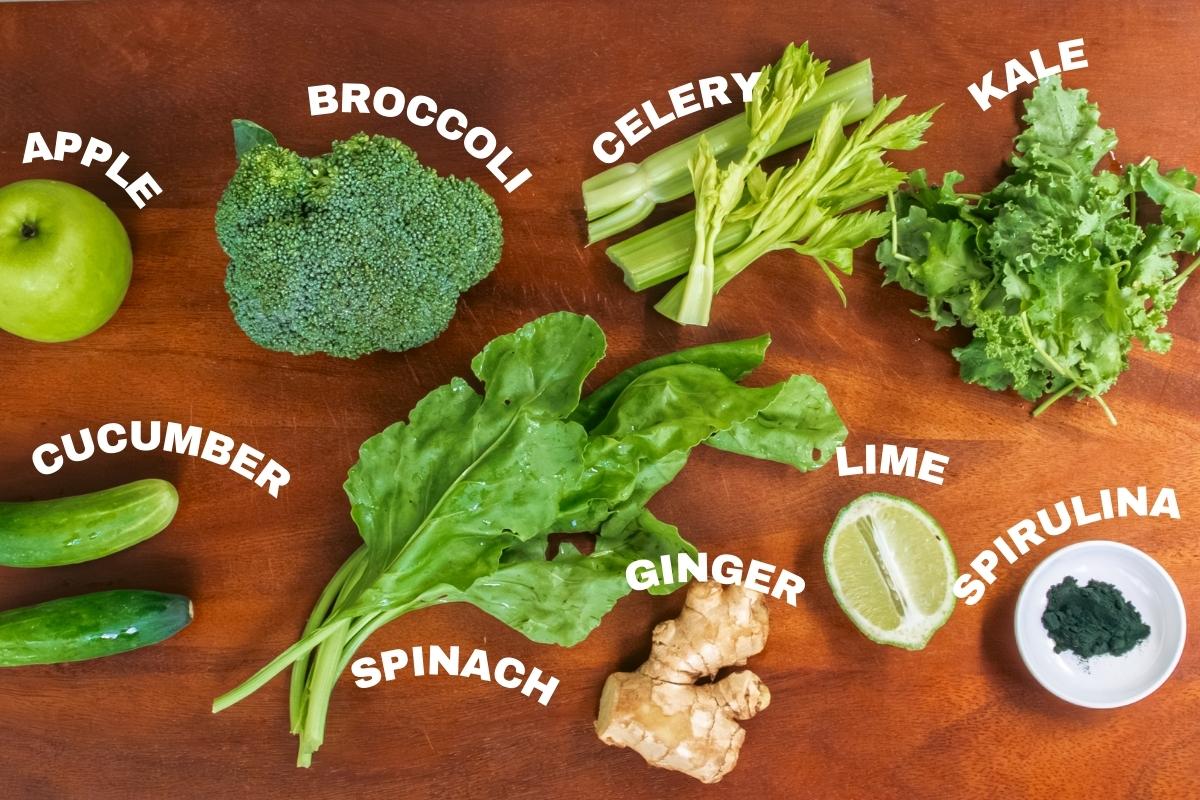 ingredients-for-supergreen-juice