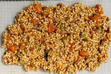 step-9-add-the-buckwheat-mix-to-a-dehydrator-tray