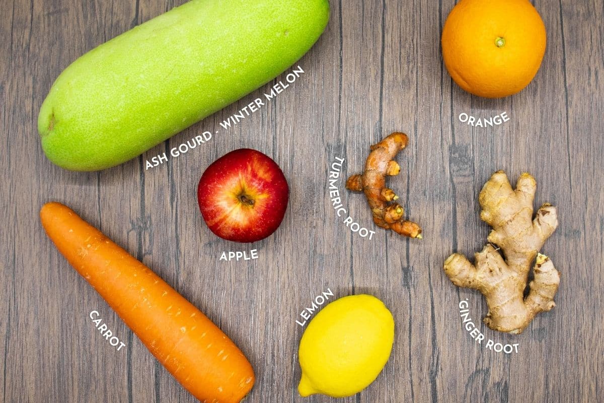 ingredients-for-ash-gourd-immune-booster-juice