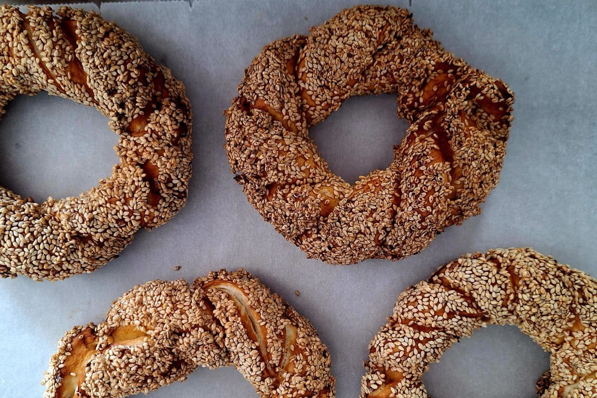 simit freshly baked 