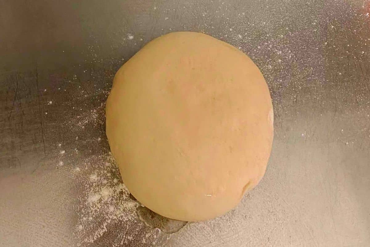 punch back dough gently
