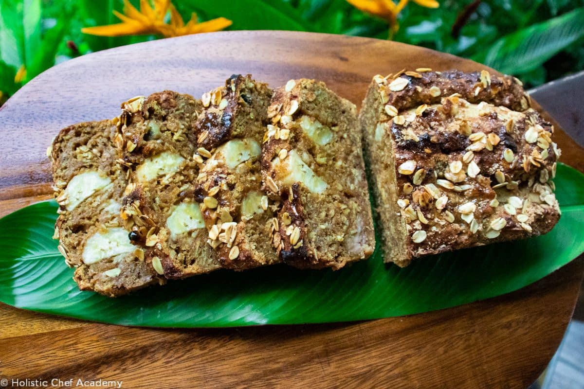 banana-bread-sliced-on-banana-leaf