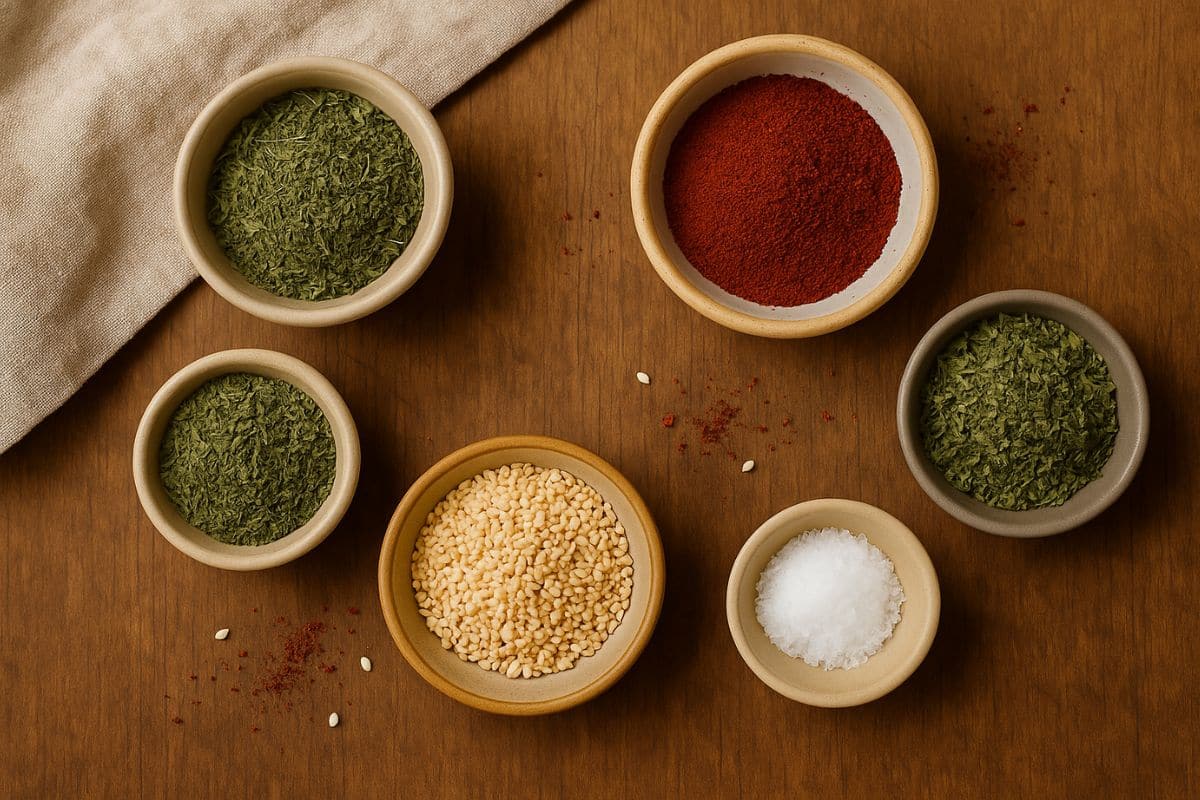 za'atar spice seasoning ingredients