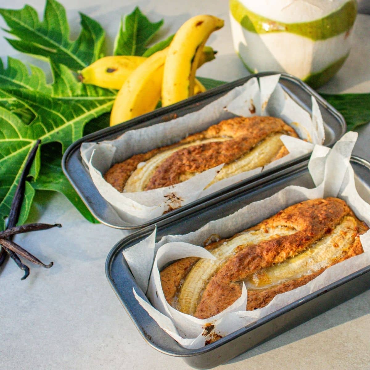 tropical-banana-bread-fresh-out-of-the-oven