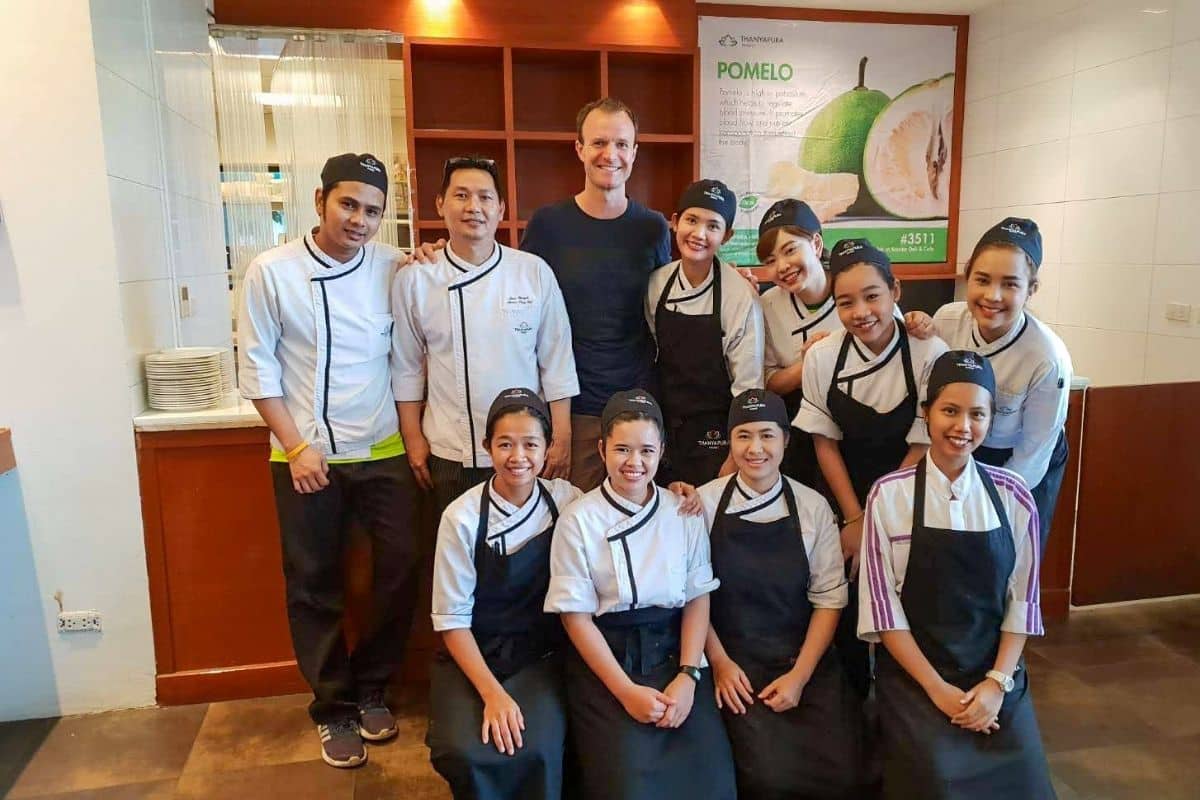 Chef training and wellness food development at Thanyapura Sports Resort