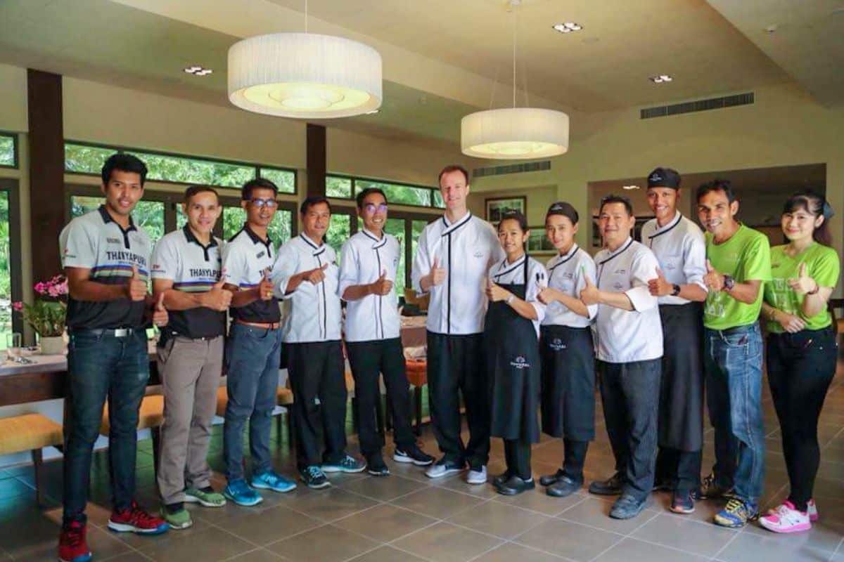 Chef training and wellness food development at Thanyapura Sports Resort