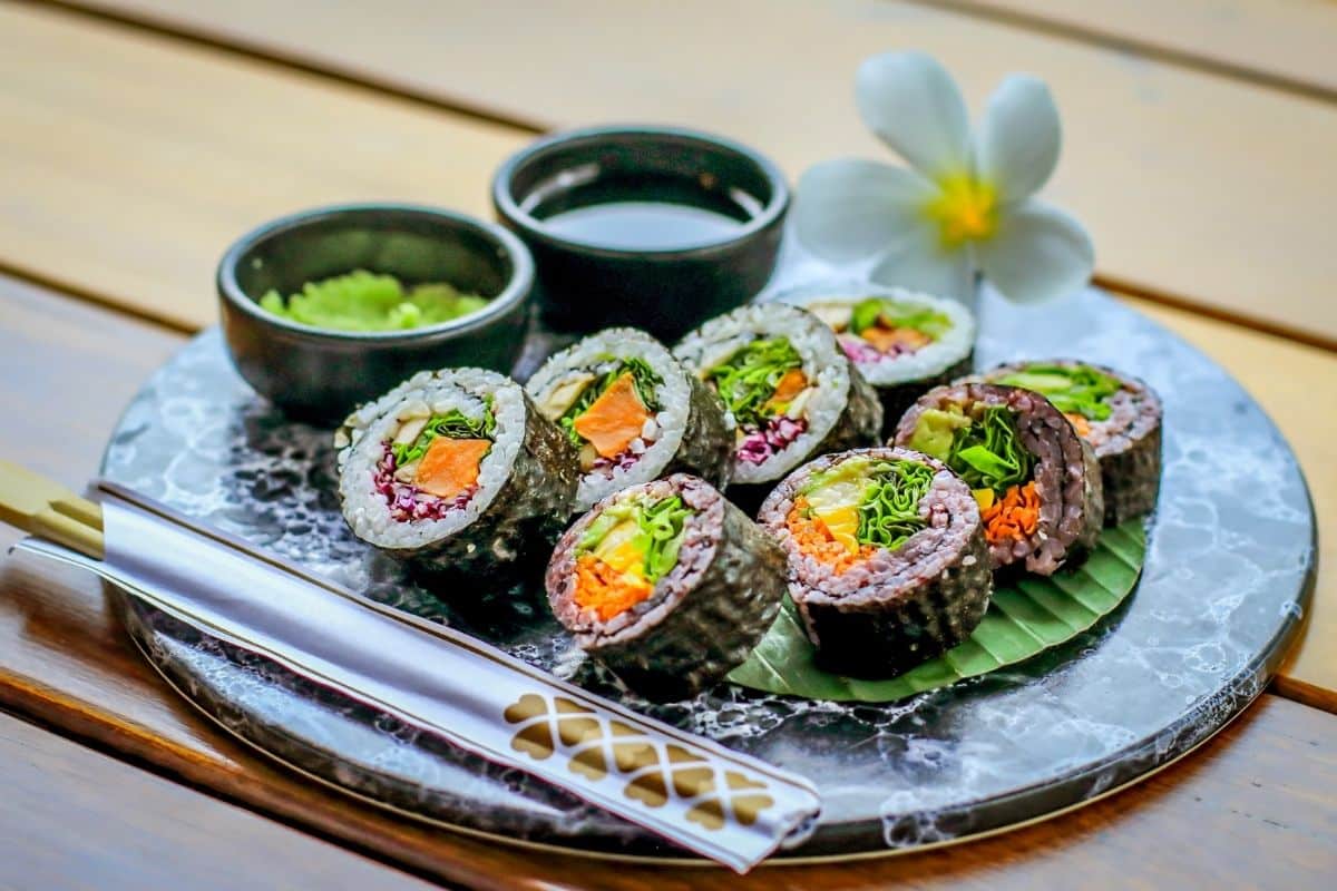 Healthy plant-forward buffet at Thanyapura Sports Resort Phuket