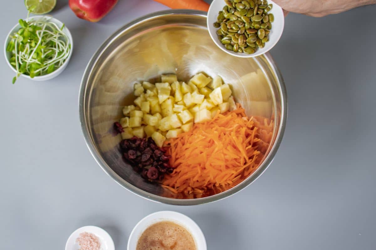 Carrot-Pineapple-Salad-Step-By-Step-7-_-Add-Pumpkin-Seeds